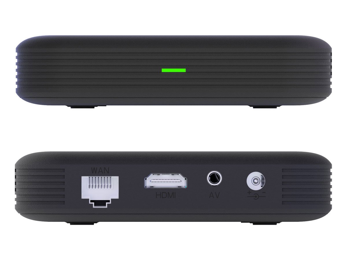 Odtwarzacz multimedialny 4K ZTE Android TV Box - Widok złącz