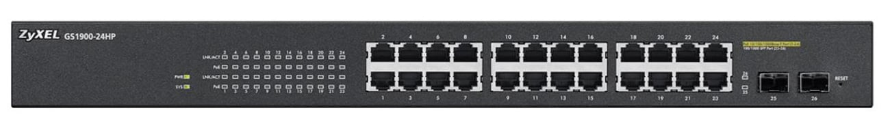 Zyxel 26p GS1900-24HP