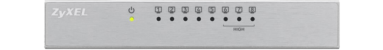 Zyxel ES-108A V3 widok z przodu