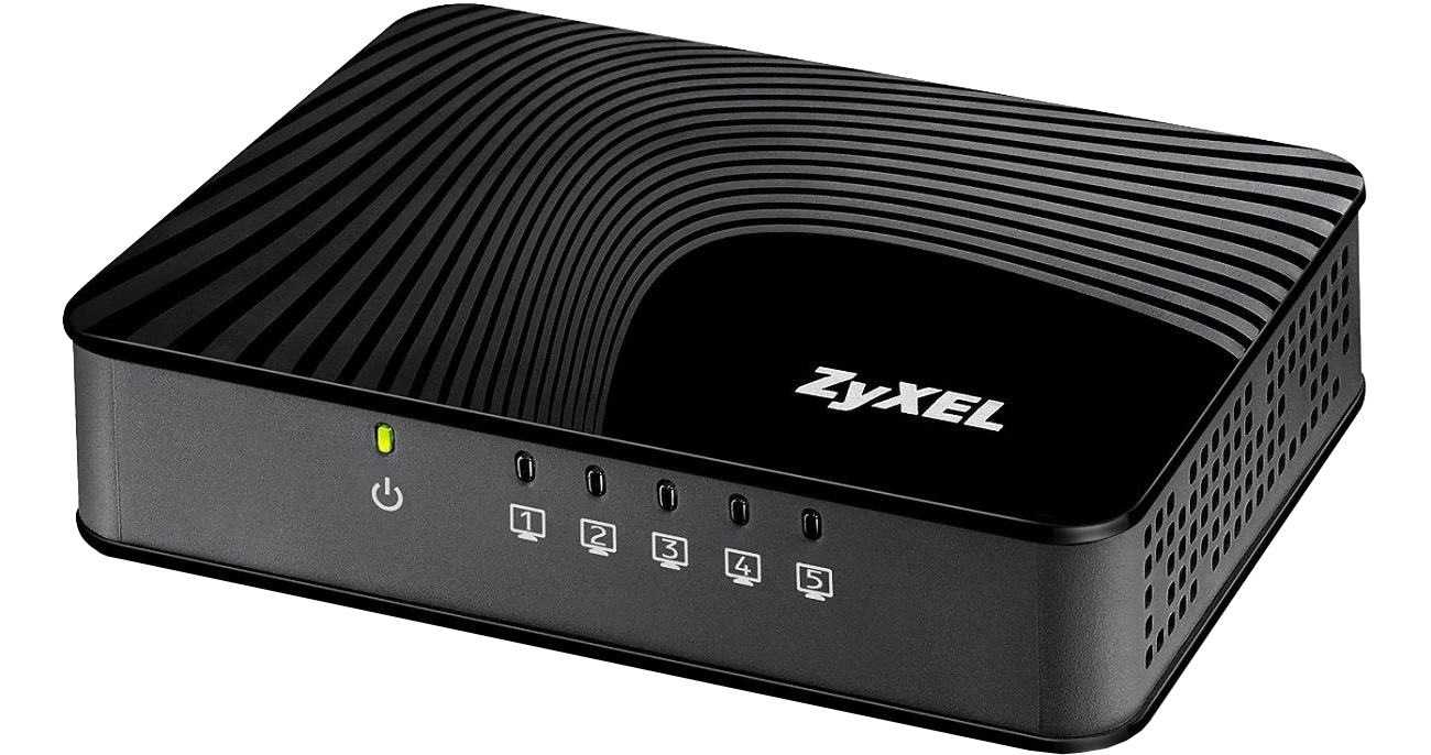 Zyxel GS-105Sv2 widok z przodu
