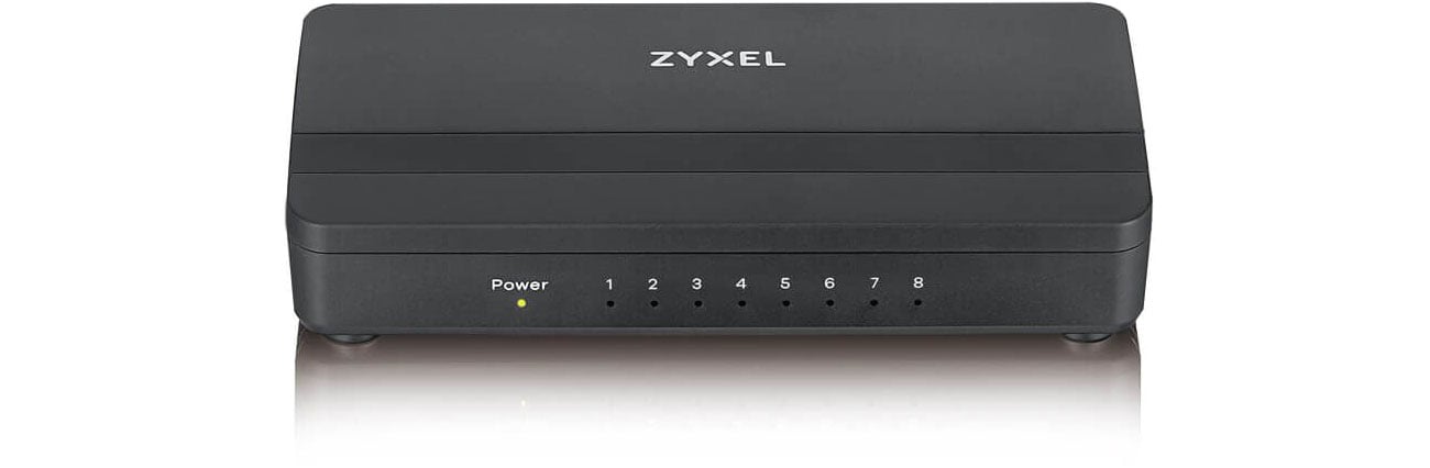 Zyxel 8p GS-108Sv2 Widok z przodu