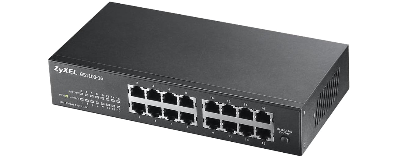 Switch Zyxel 16p GS1100-16