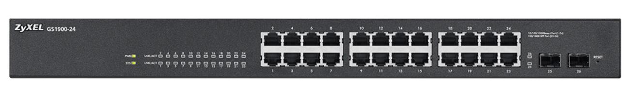 Zyxel 26p GS1900-24