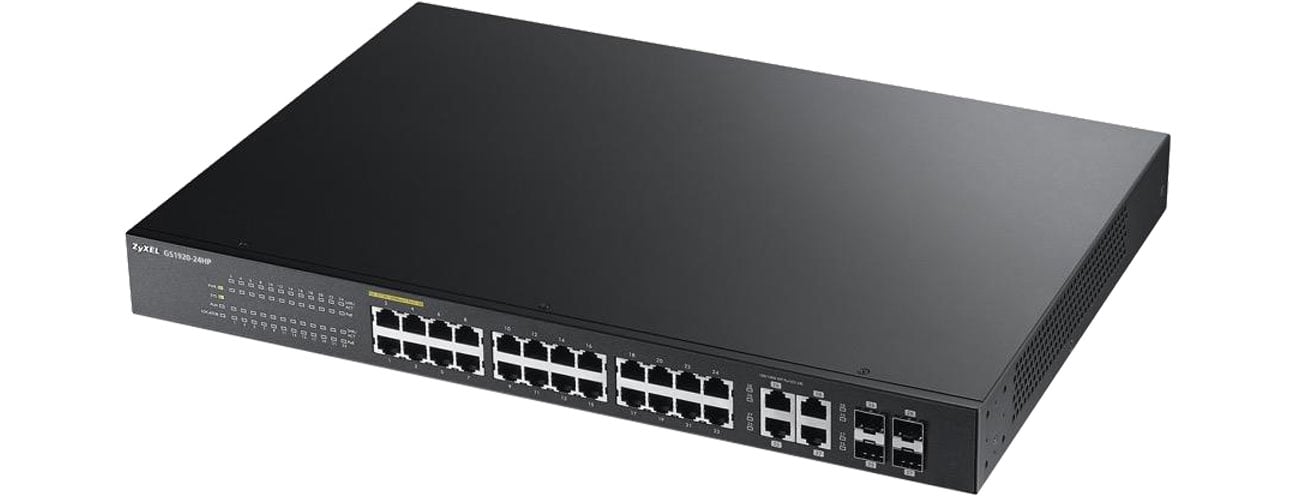 Switch Zyxel 28p GS1920-24HP (24x100/1000Mbit 4xSFP)