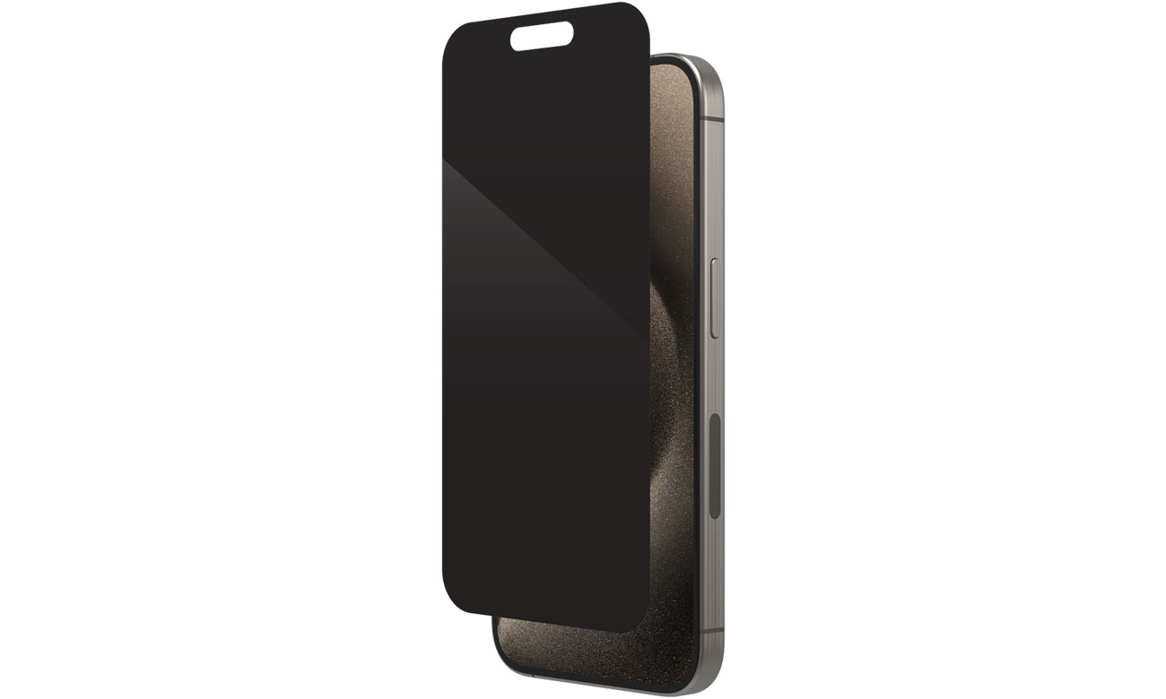 Zagg InvisibleShield Glass Elite Privacy do iPhone 15 Pro ZAGG200111794