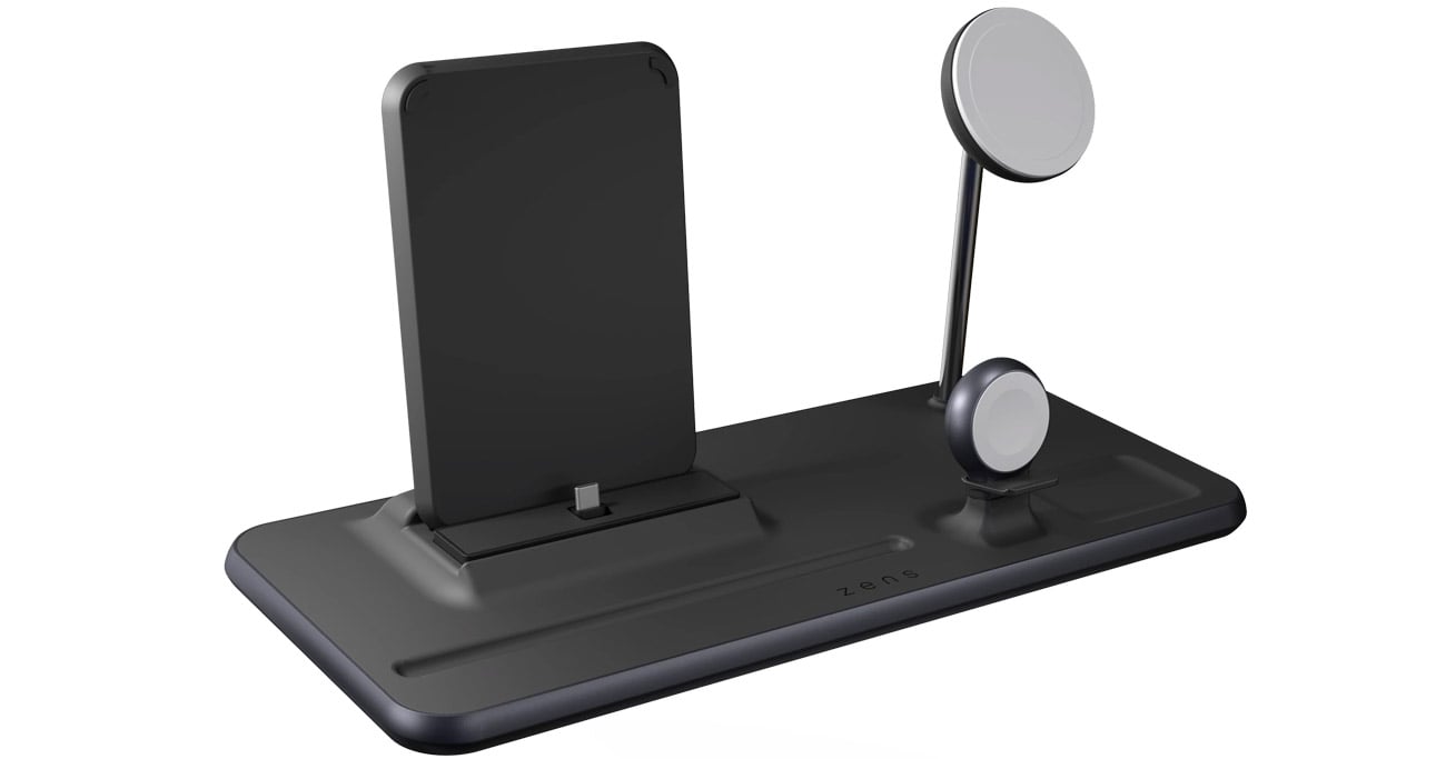 Zens 4-in-1 iPad + MagSafe Wireless Charger