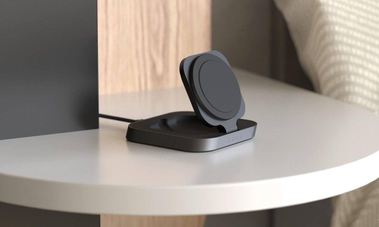 Zens Magnetic Nightstand Charger wygląd