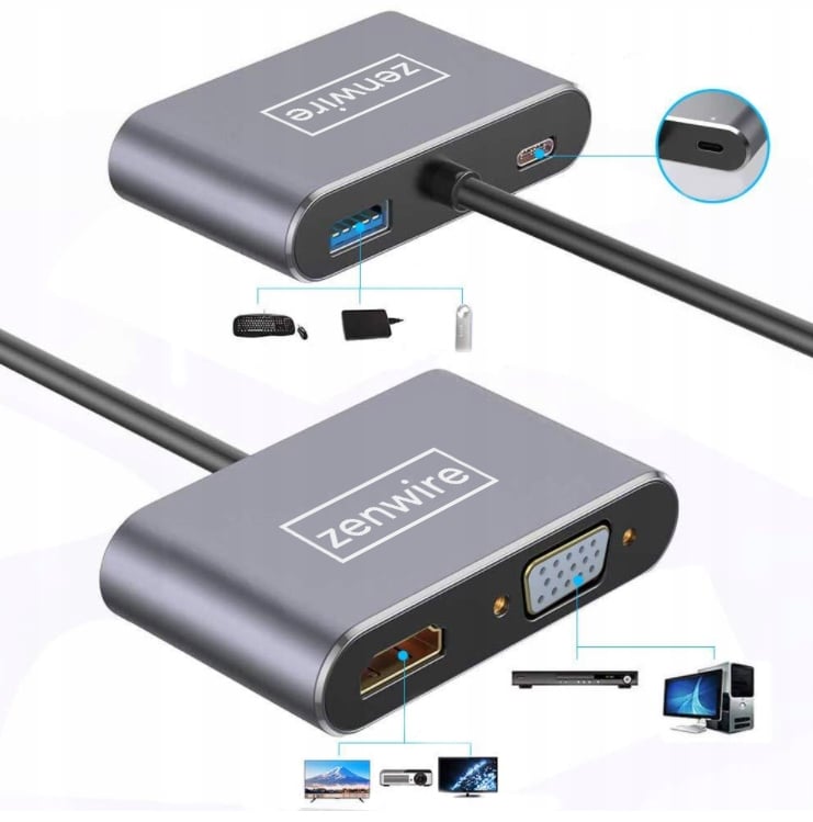 Zenwire BYL-2310 do monitora i multimediów