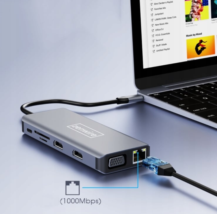 Gigabit Ethernet 1000 Mbps Zenwire BYL-2006
