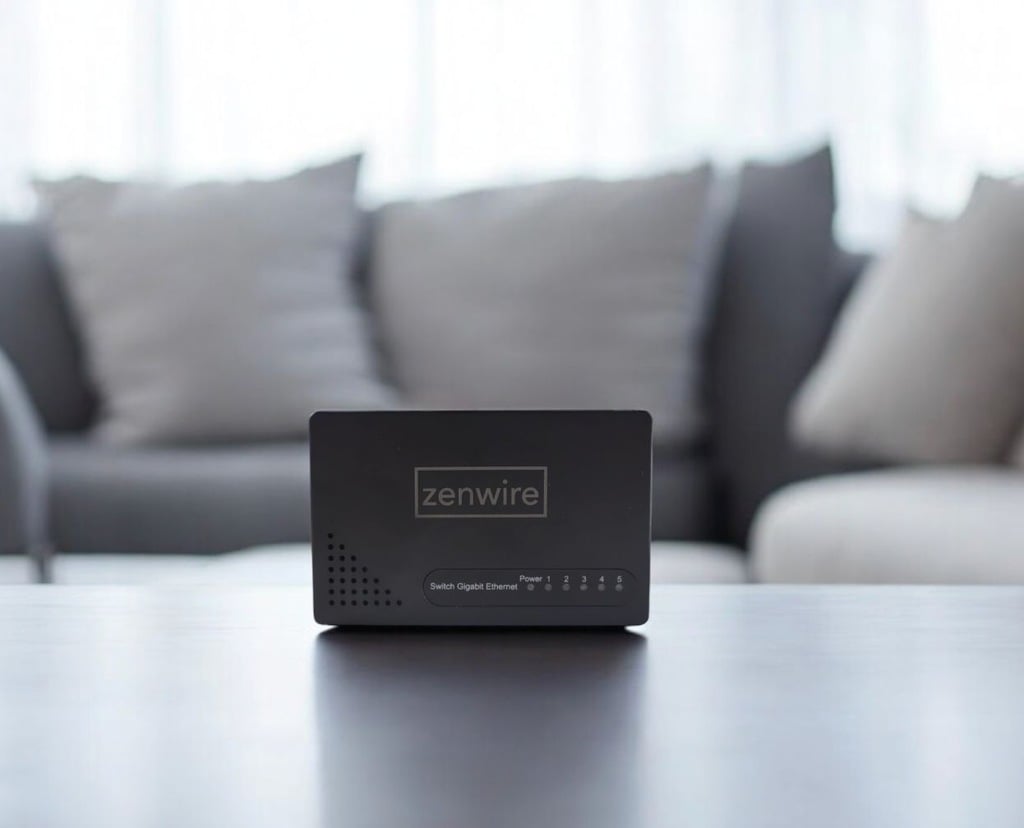 Kompaktowy switch Zenwire SG1005 do domu i biura