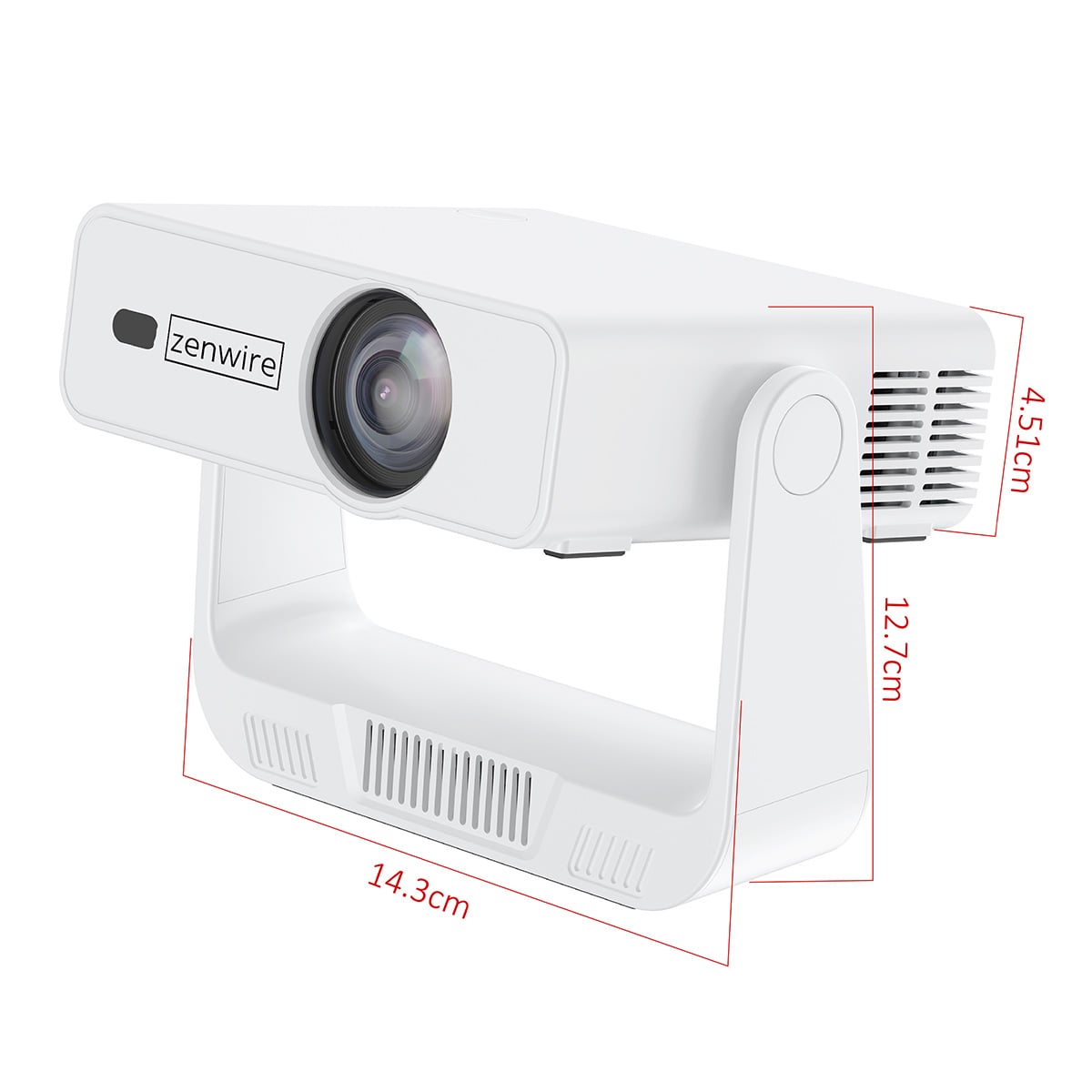 AutoKeystone 4D i elektroniczny Focus w projektorze Zenwire PrimeView IMC260