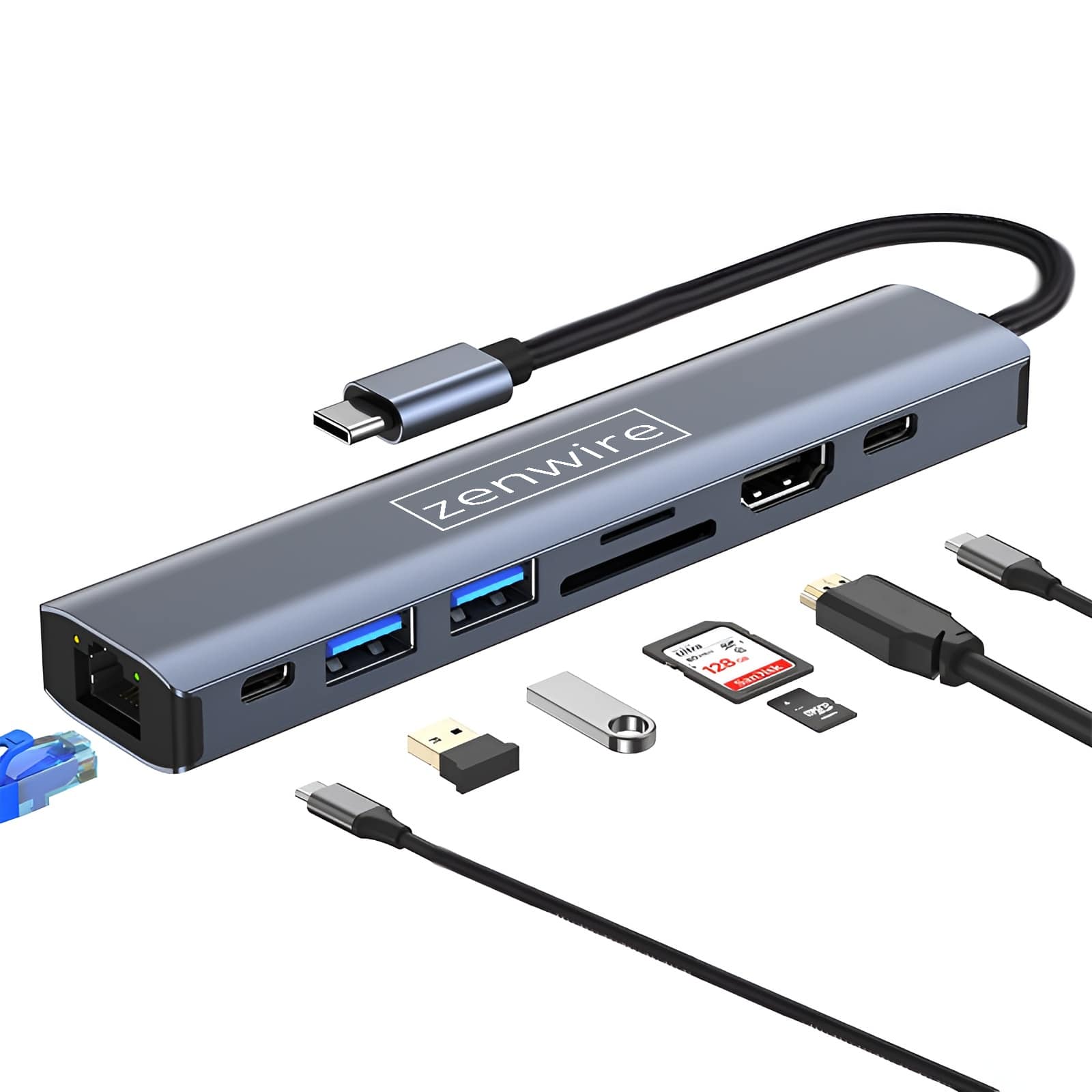 Zenwire HUB81 Nintendo Switch Steam Deck