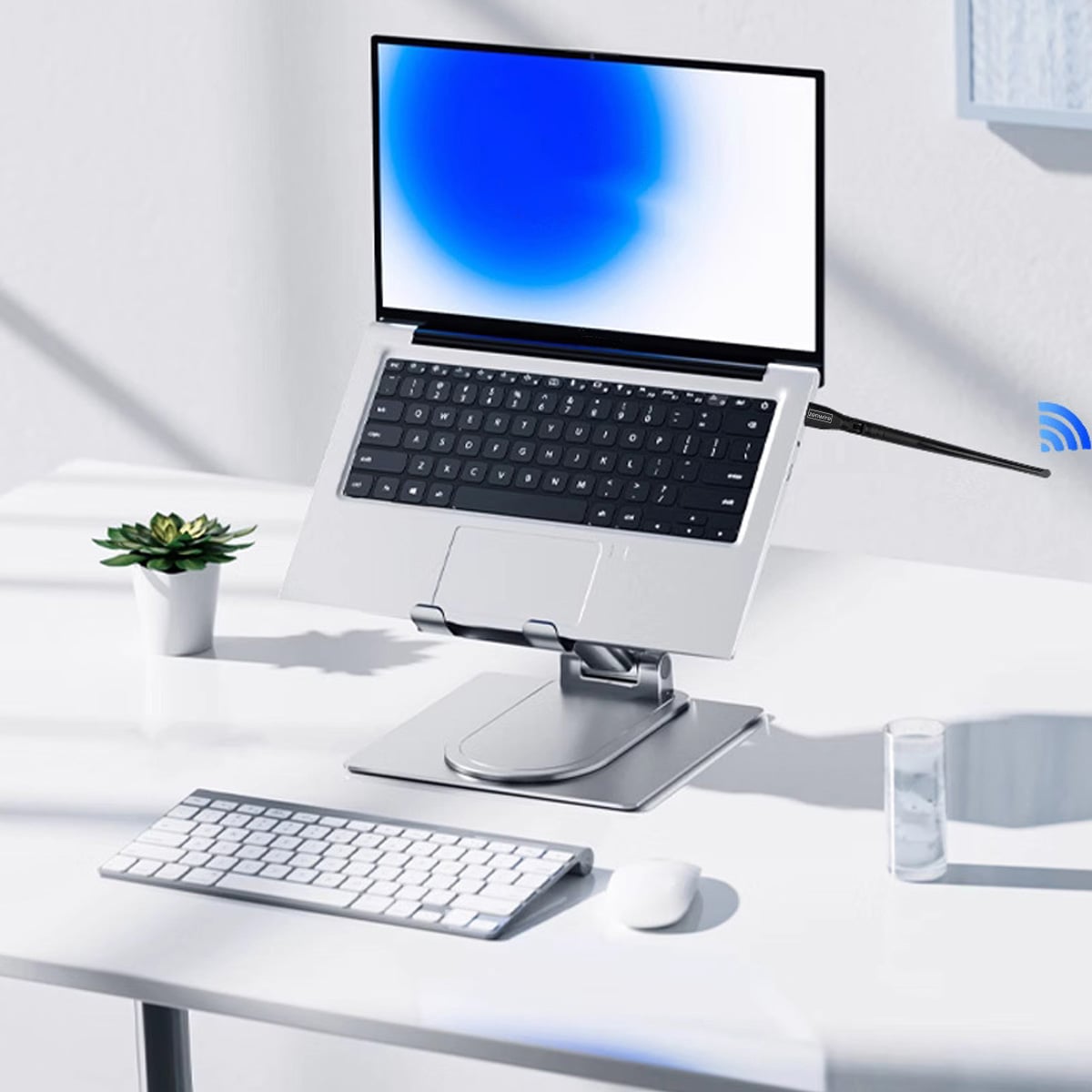 Zenwire WD-AX301 podłączony do laptopa