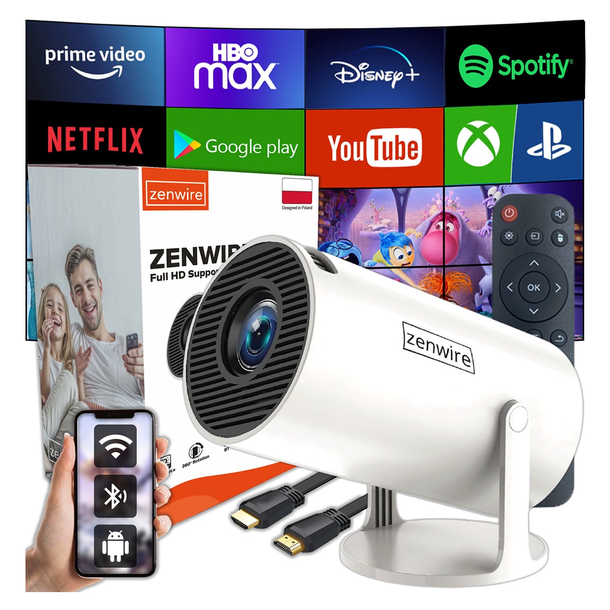 Projektor Zenwire R1 360