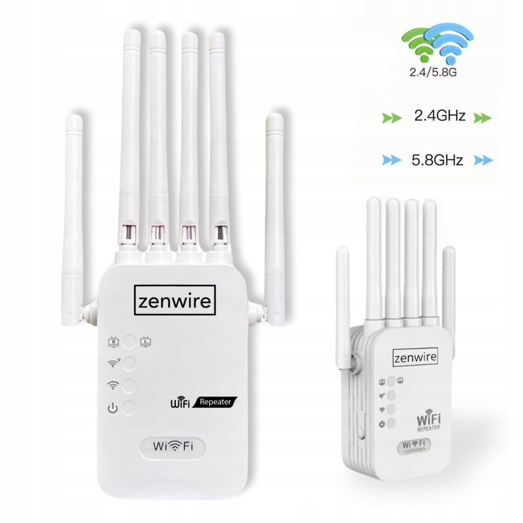 Zenwire WD-R1201U Dual Band 2,4 GHz i 5,8 GHz