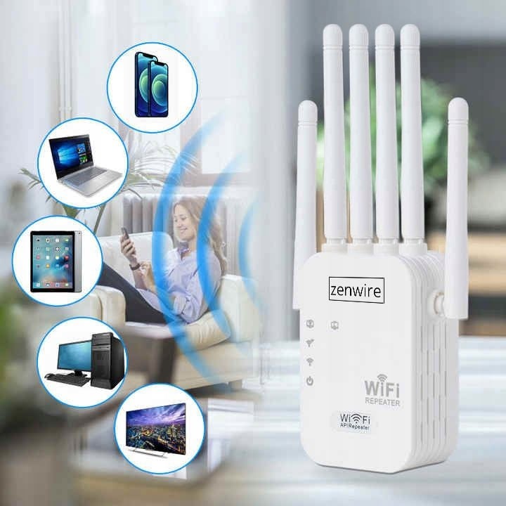Urządzenia współpracujące z repeaterem WiFi Zenwire WD-R611U