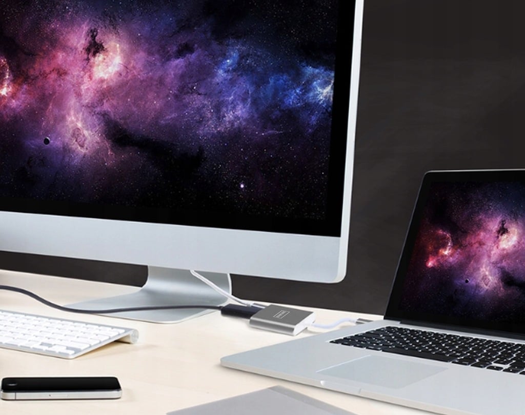 Zenwire BYL-2008N podłączony do monitora przez HDMI