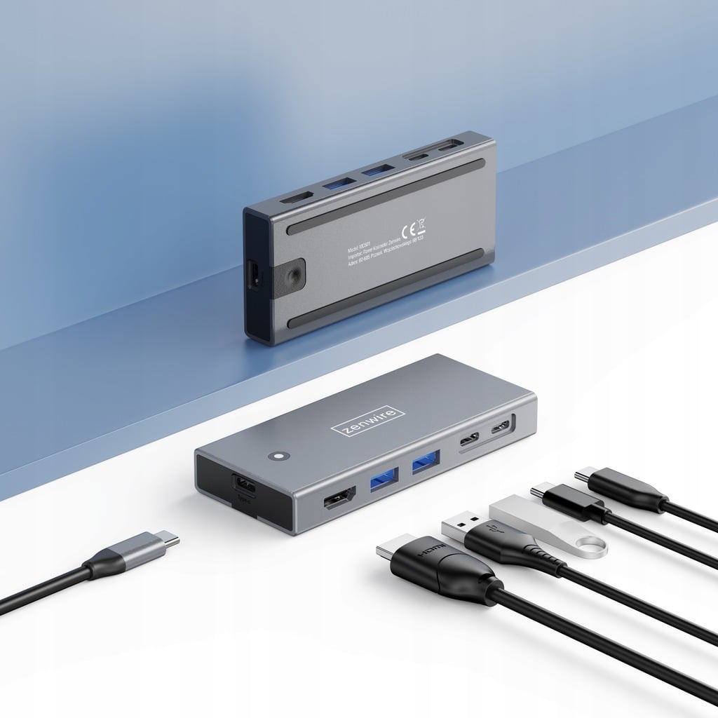 Zenwire MC501 porty i obudowa SSD