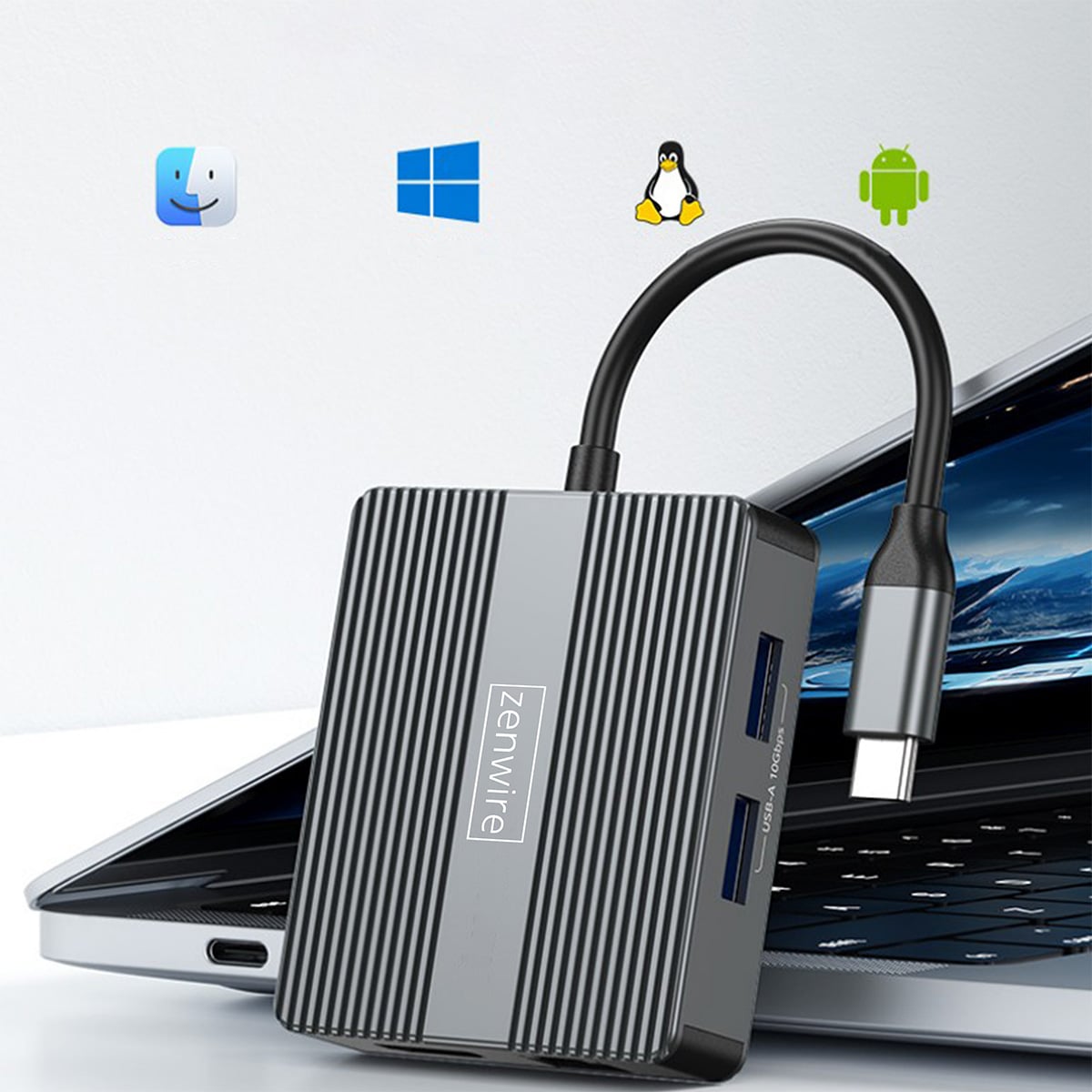 Kompaktowy hub Zenwire BS-HP706