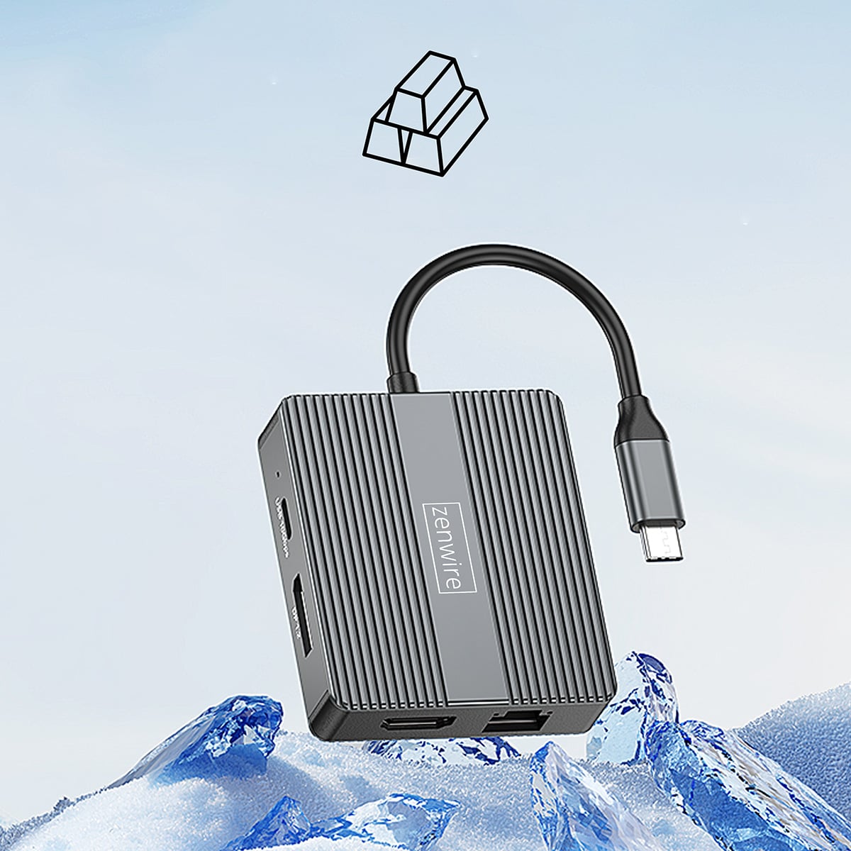 Aluminiowa obudowa Zenwire BS-HP706