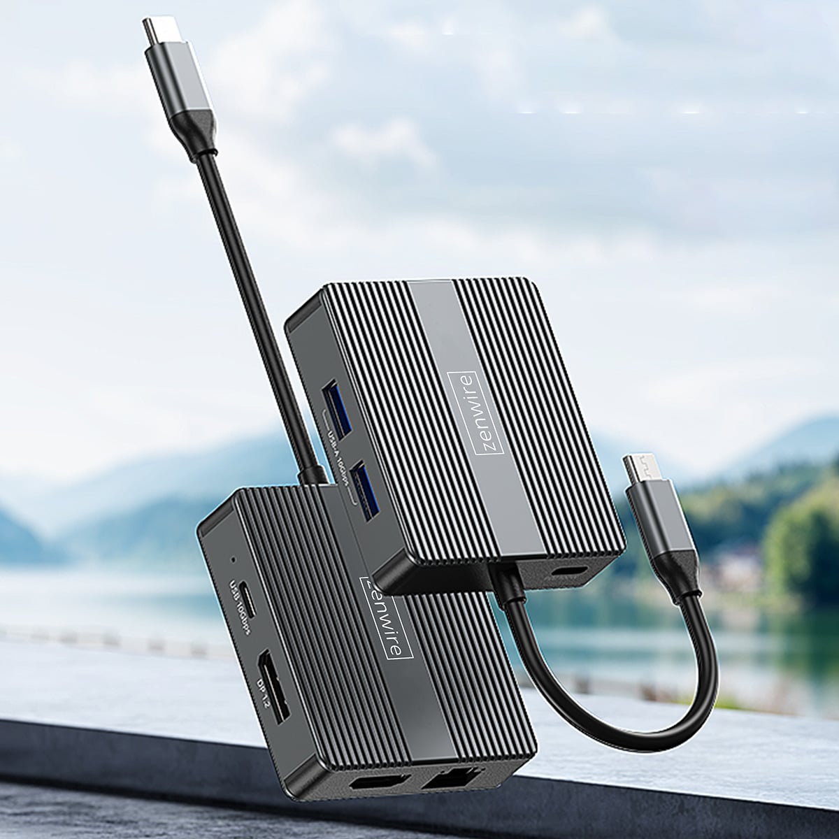 Zenwire BS-HP706 adapter USB-C 7w1