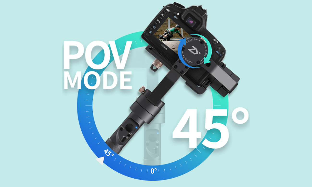 Zhiyun Crane PLUS Tryb Point of Viev
