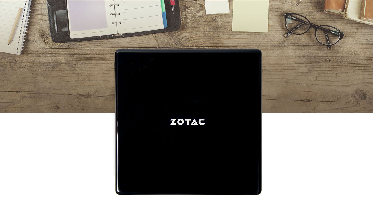 Zotac ZBOX BI323 czterordzeniowy procesor celeron