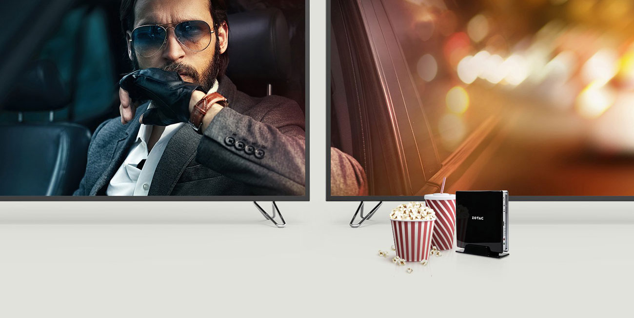 Zotac ZBOX BI323 filmy w najwyższej jakości