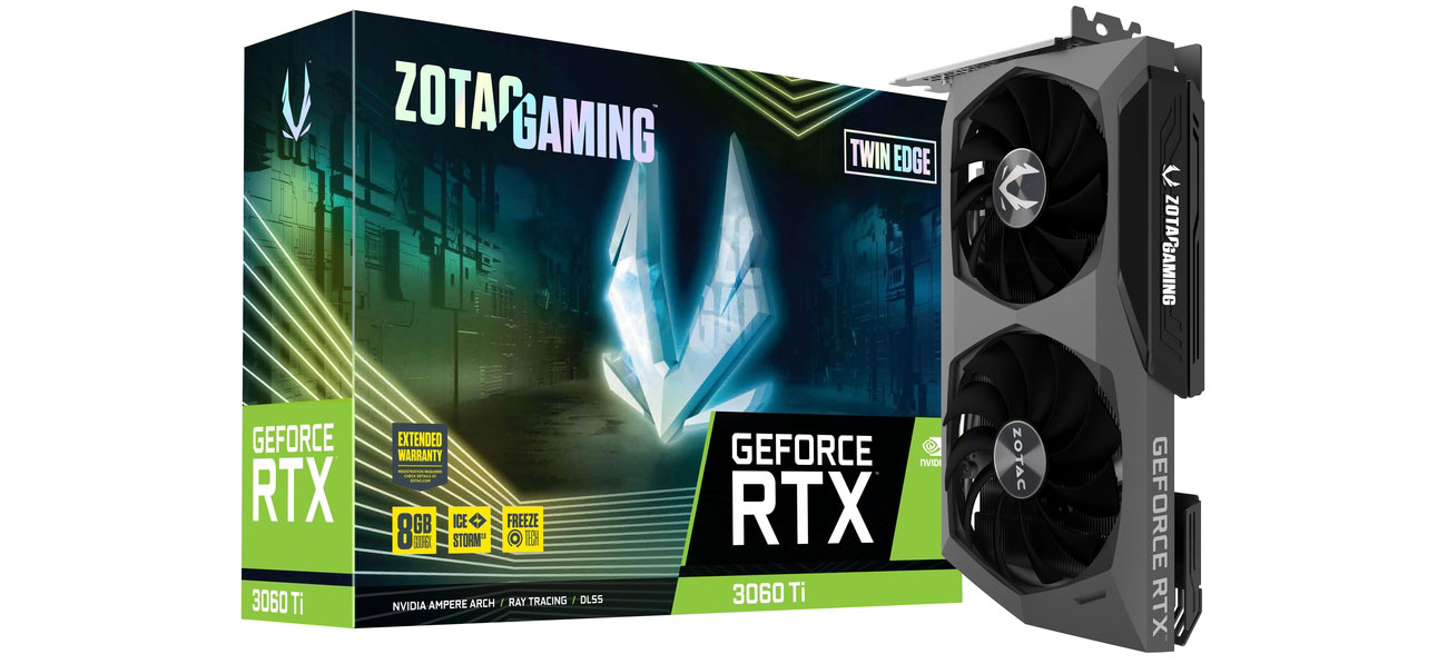 Zotac GeForce RTX 3060 Ti GAMING Twin Edge 8 GB GDDR6X