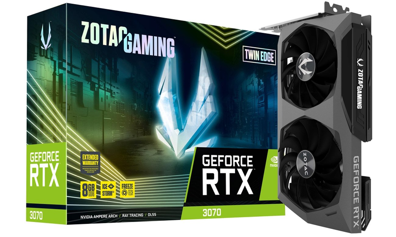 Karta graficzna Zotac GeForce RTX 3070 Twin Edge LHR 8GB