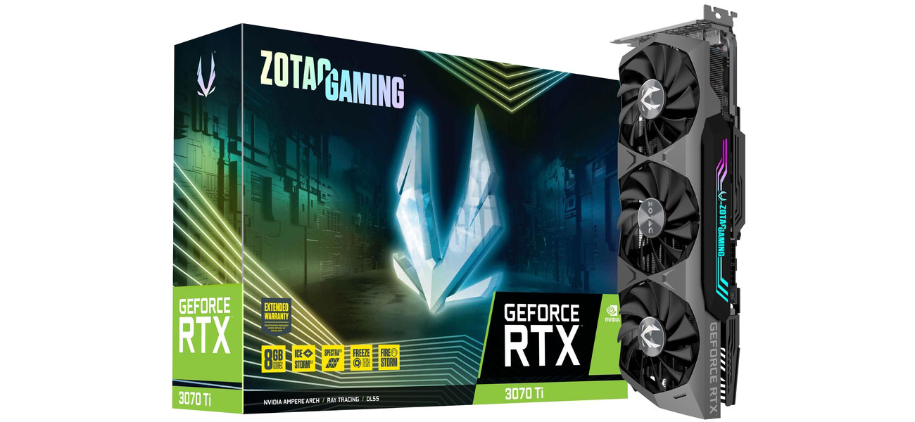 Zotac GeForce RTX 3070 Ti GAMING 8GB GDDR6X ZT-A30710P-10S