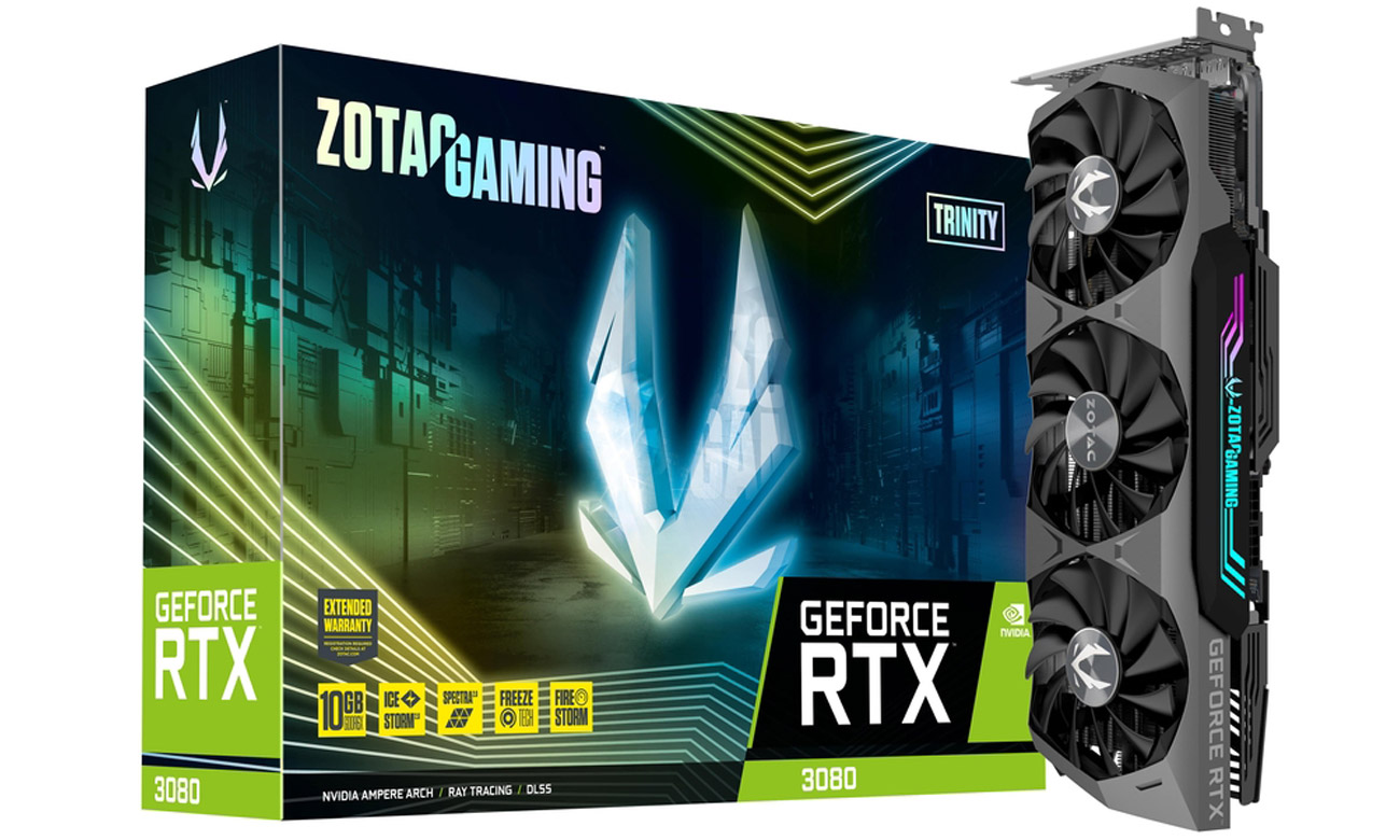 Karta graficzna Zotac GeForce RTX 3080 Gaming Trinity LHR 10GB