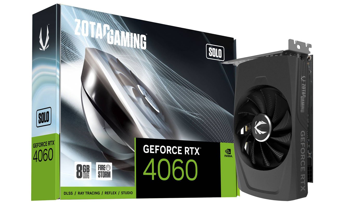 Zotac GeForce RTX 4060 SOLO 8 GB GDDR6