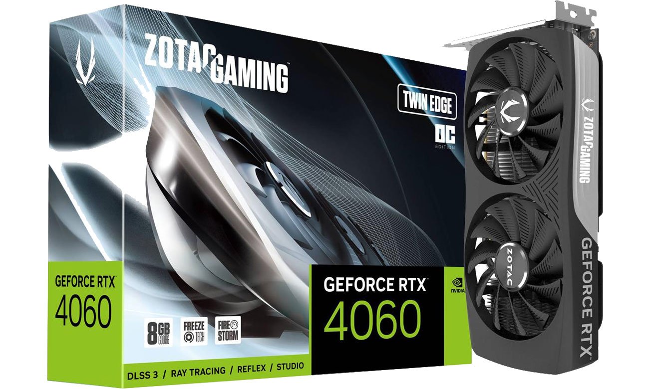 Zotac GeForce RTX 4060 Twin Edge OC Edition 8 GB GDDR6