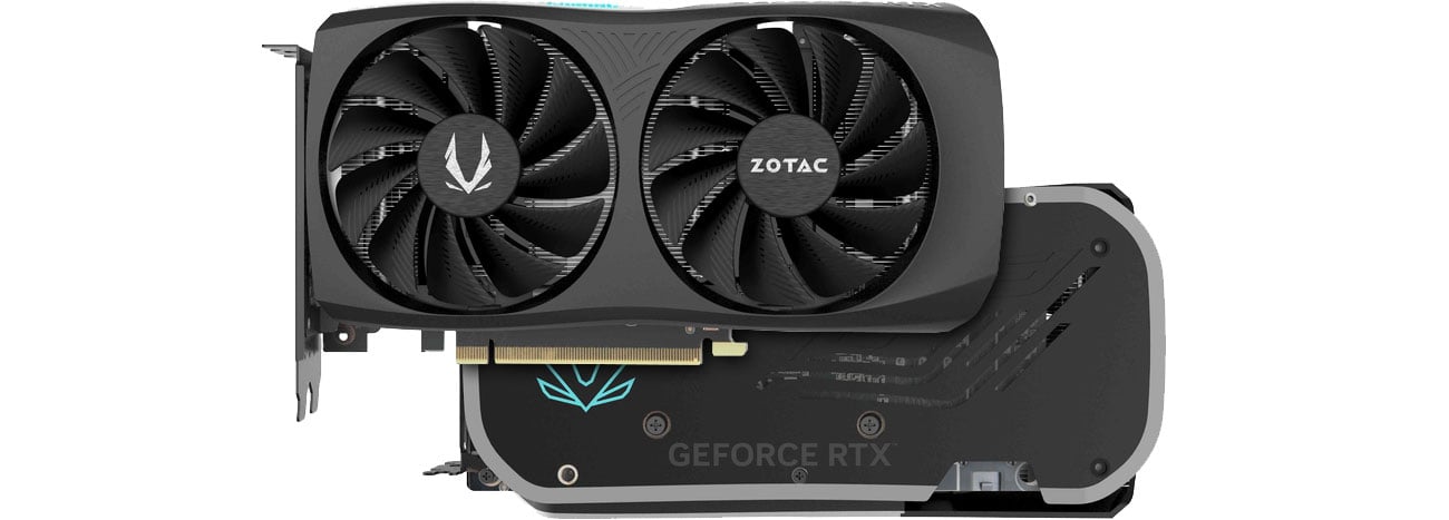 Zotac GeForce RTX 4070 Twin Edge OC SPIDERMAN Chłodzenie