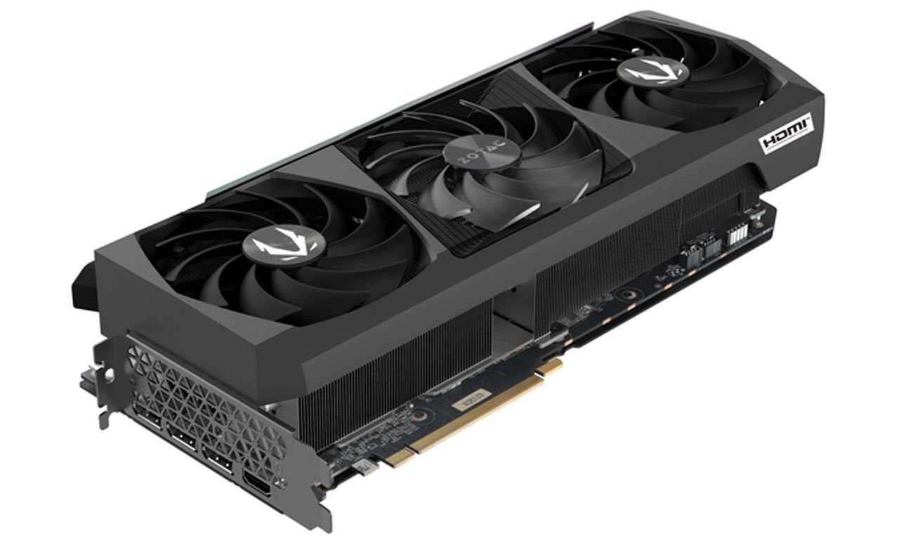 Охлаждение Zotac GeForce RTX 4070 Ti SUPER AMP HOLO