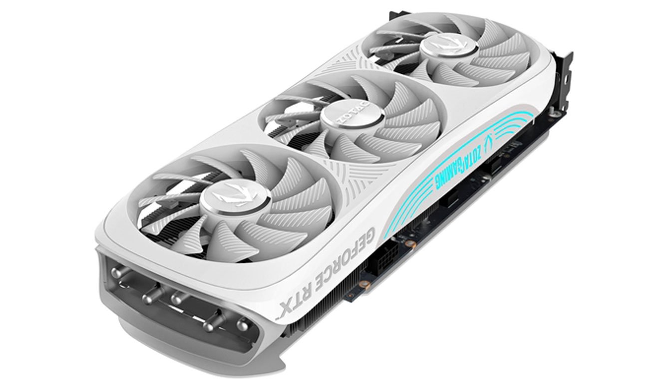 Охлаждение Zotac GeForce RTX 4070 Ti SUPER Trinity OC White Edition