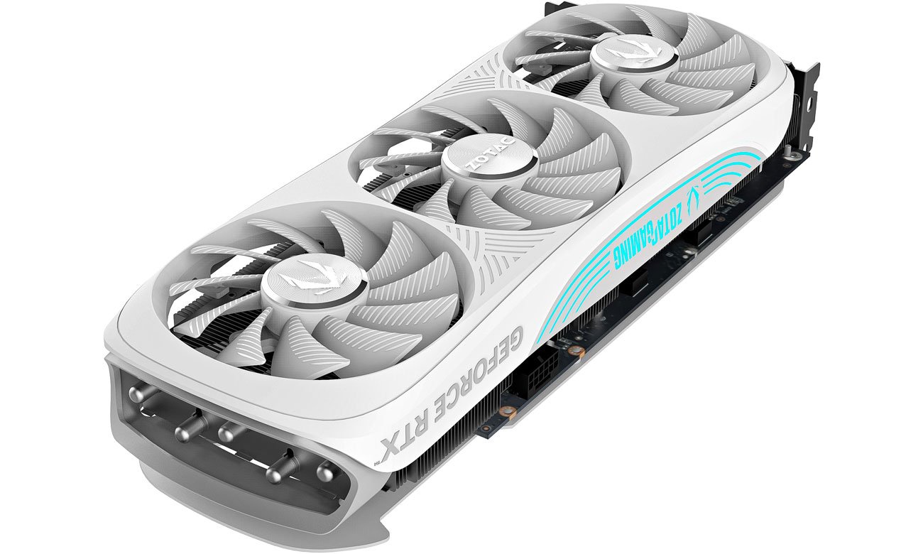 Zotac GeForce RTX 4080 Gaming Trinity OC White Edition 16GB GDDR6X ...