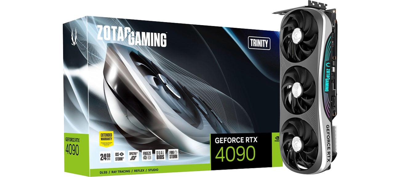 Zotac GeForce RTX 4090 Gaming Trinity 24 ГБ GDDR6X ZT-D40900D-10P
