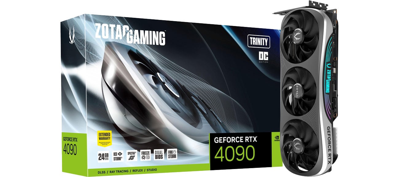 Zotac GeForce RTX 4090 Gaming Trinity OC 24 GB GDDR6X ZT-D40900J-10P