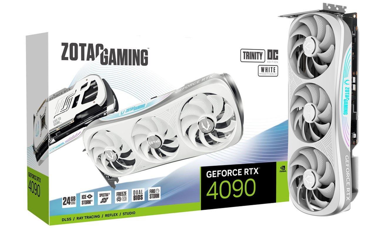 Zotac GeForce RTX 4090 Gaming Trinity OC 24 GB GDDR6X ZT-D40900J-10P