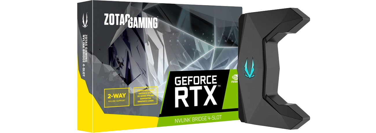 Tuning PC Zotac GAMING NVLink Bridge 4-slot (80 mm) ZT-NVL0B-10L