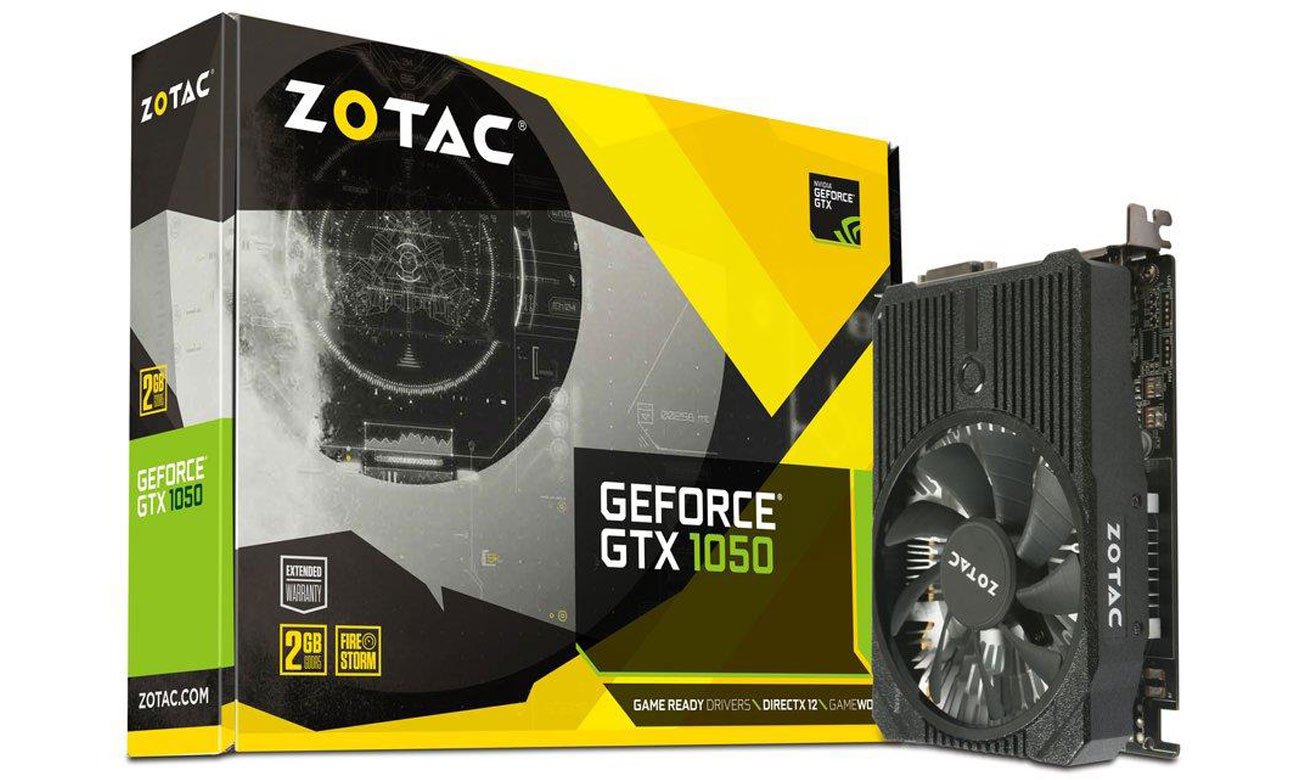 Karta graficzna Zotac GeForce GTX 1050 OC 2 GB