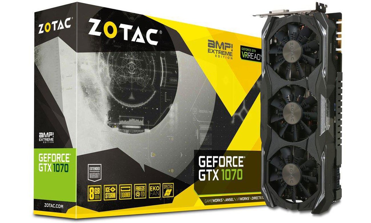 Zotac GeForce GTX 1070 AMP Extreme 8 GB