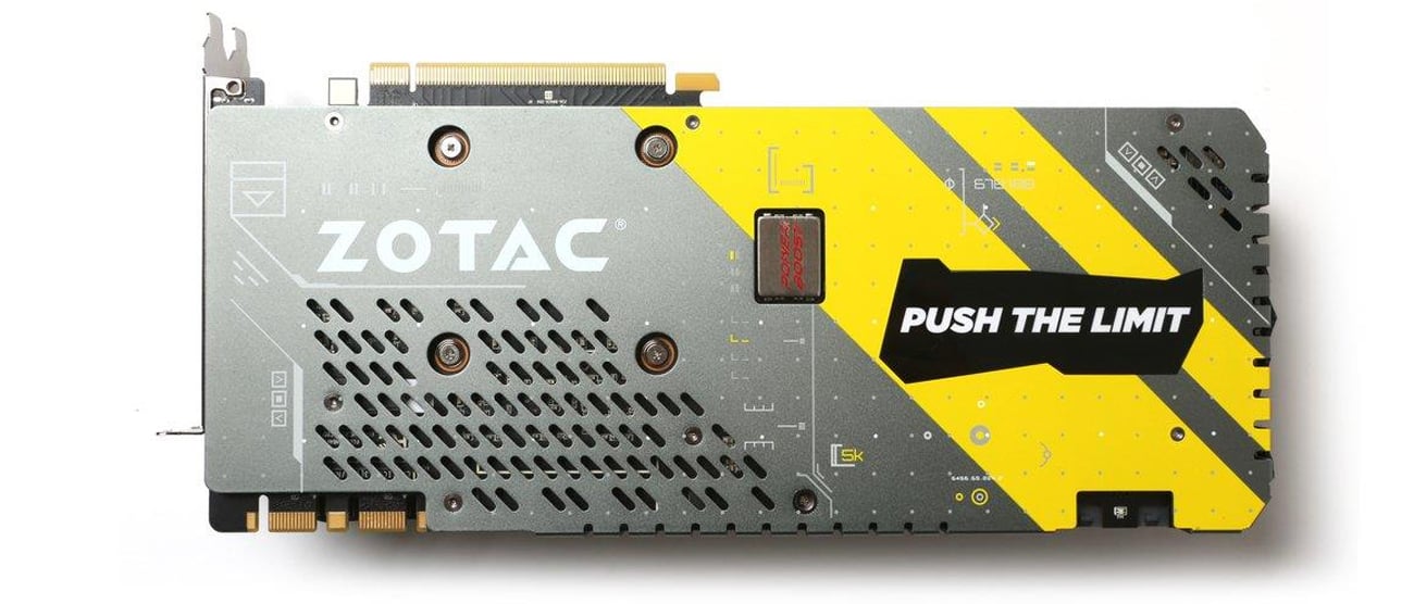 Oświetlenie Zotac GeForce GTX 1070 Ti AMP EXTREME 8GB