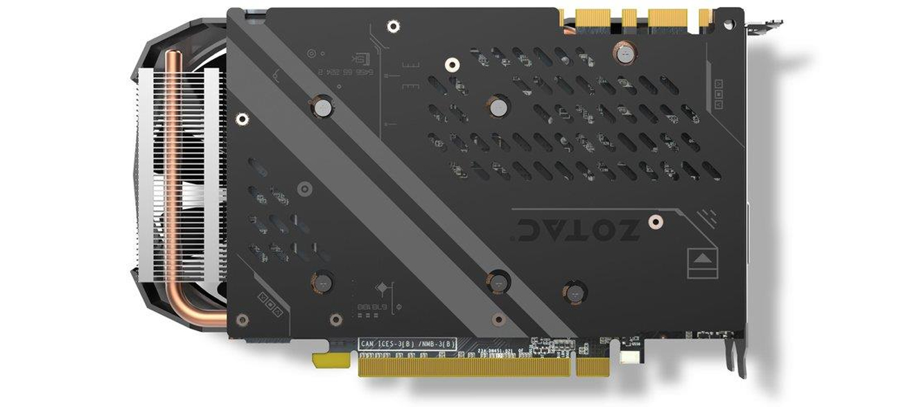 Zotac GeForce GTX 1070 Ti MINI 8GB GDDR5 Backplate
