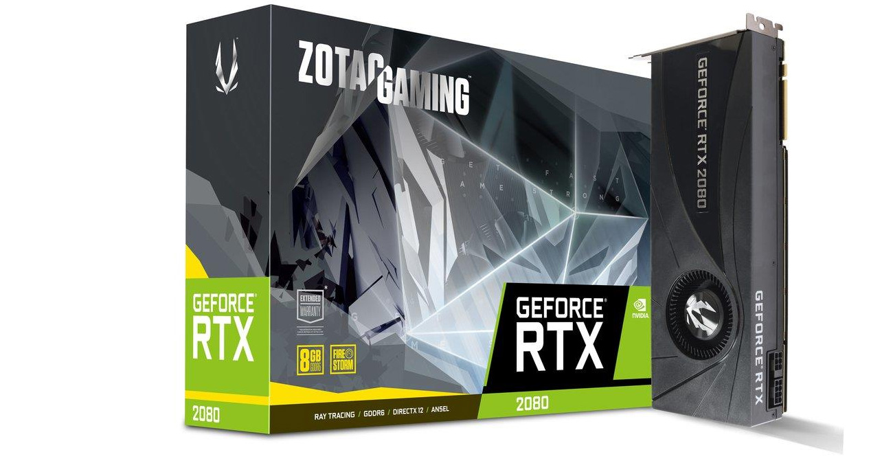 Zotac GeForce RTX 2080 BLOWER 8GB GDDR6 - Karty graficzne
