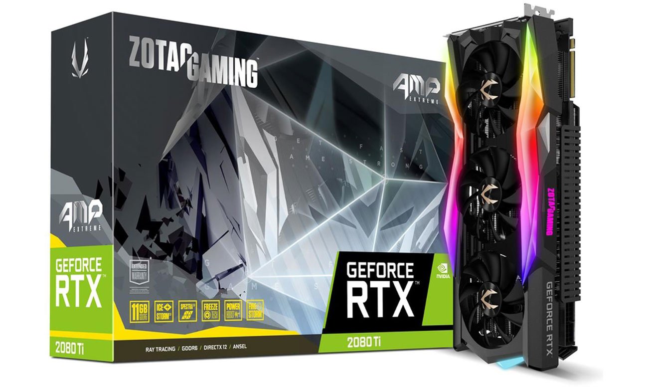 Karta graficzna NVIDIA Zotac GeForce RTX 2080 Ti AMP Extreme 11GB GDDR6 ZT-T20810B-10P