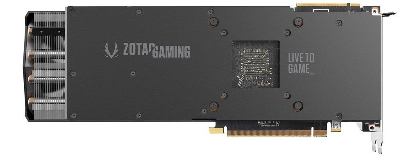Zotac GeForce RTX 2080 Ti Triple Fan tył