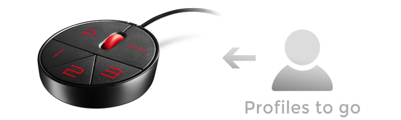 BenQ ZOWIE XL2536 Przełączniki S-Switch